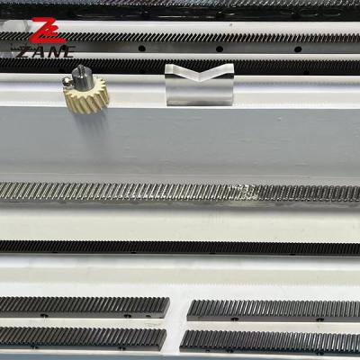 M1 M2 M3 M4 M5 M6 CNC Machined Steel Helical Gear Rack And Pinion