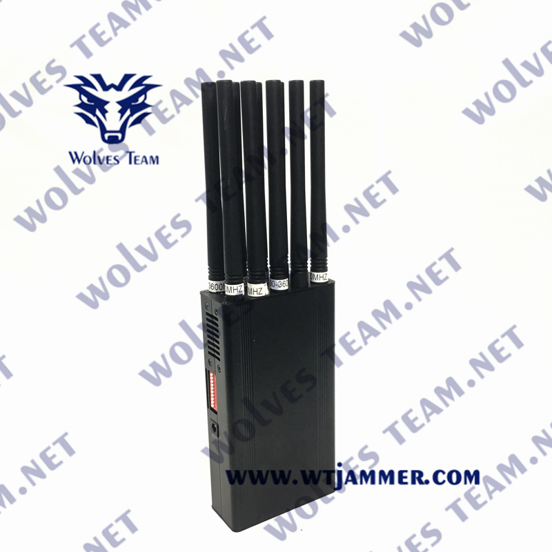 Jammer до 20M сигнала GSM 10 диапазонов Handheld для сотового телефона