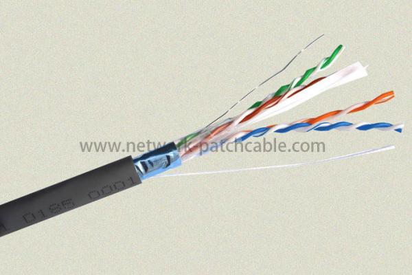 High Speed 4P External  Lan Cable Cat6 Outdoor Shielded Cable