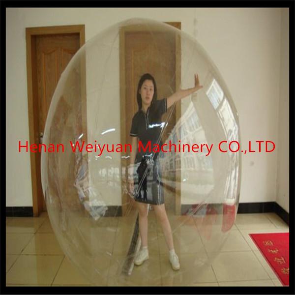 tpu transparent inflatable big water ball 2.5M diameter cheapest sale in China