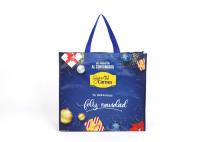 Impressão reusável reciclável tecida PP impermeável da máquina da sacola 40*30*12cm