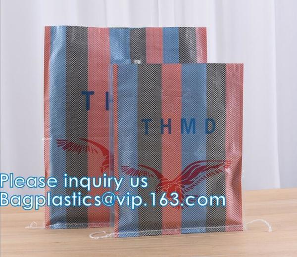 Eco Friendly fabric Laminated Handle, Pp Woven Tote Bag, RPET Coated Foldable Recyclable Shopping handy Bags