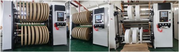 talhadeira Rewinder 30g/M2~350g/M2 de alta velocidade da fita de 1350mm
