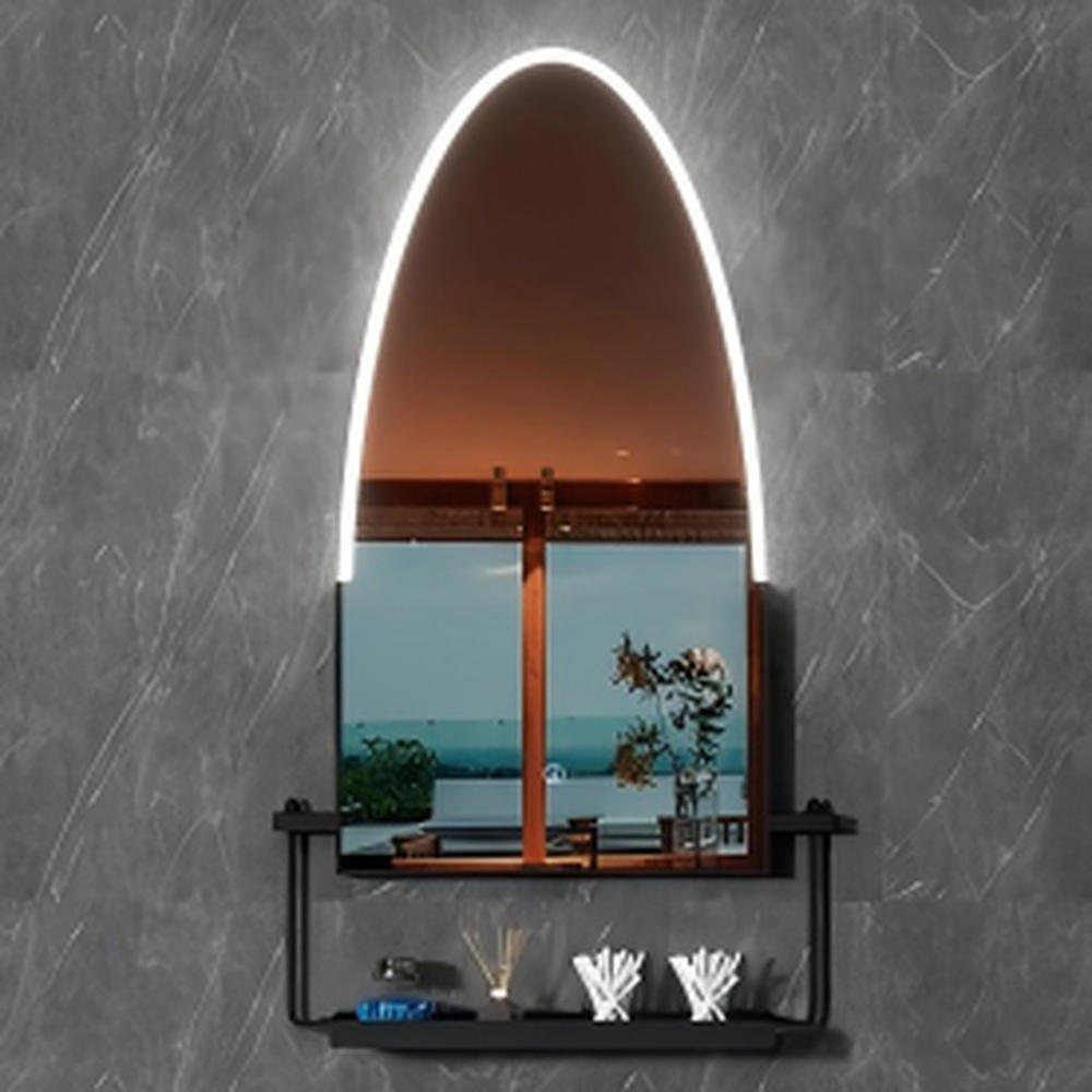 Custom Wall Mounted Backlit Bathroom LED Mirror For Luxury Hotel And Residential