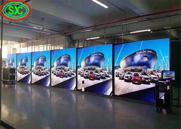 Exposição de diodo emissor de luz interna de alta resolução da cor completa de SMD P4