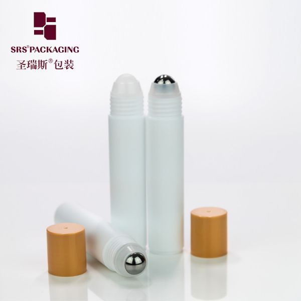 Steel Ball Plastic Cap Roll On Bottle 35ml for Sampling Any Color Glossy Finish
