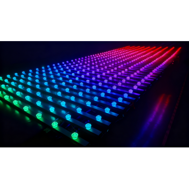 IP65 D40mm DMX SPI Control RGB LED Crystal Lights for Nightclub Shop Decoration