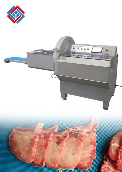 Large Feeding Inlet 250mm Width Heavy Duty Industrial Frozen Beef Meat Slicer Machine