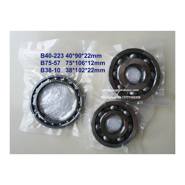 B40-223 автоматическая коробка передач с открытым глубоким канавным шаровым подшипником 40*90*23 мм