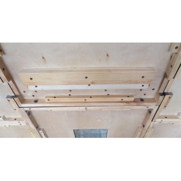 Upholstered Queen Bed Headboard Custom Hotel Interior Furniture Wood Frame