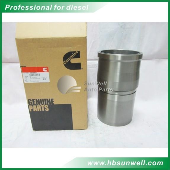 QSX15 Dongfeng Cummins Cylinder Liner 4089135 Alloy Steel Material Customized