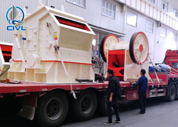 60t/h Impact Crusher 160-250kw Engine Handling Medium Hardness Material
