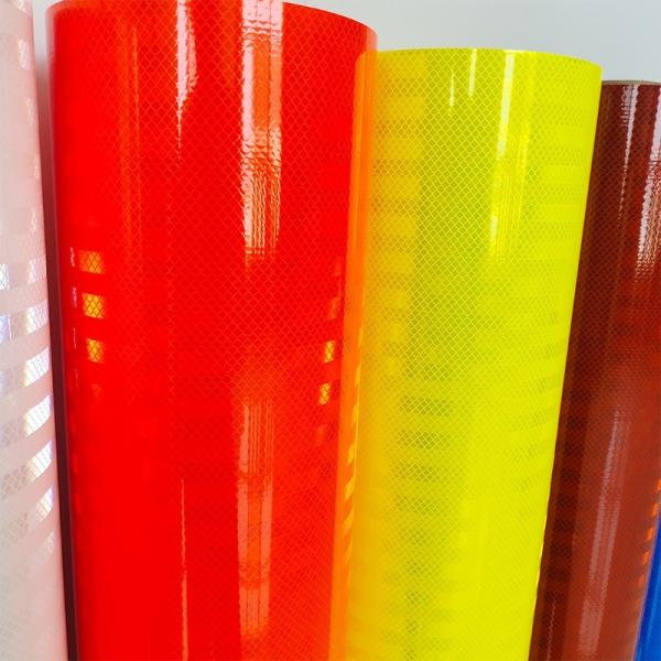 Free Sample Self Adhesive Road Sign HIP Reflective Film Sheets Vinyl Roll