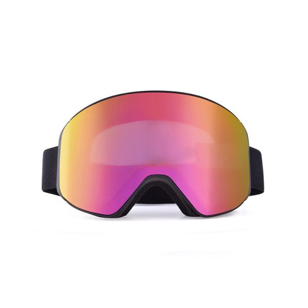 Lente anti al aire libre de Ski Goggles With Magnetic Colorful de la nieve de la niebla