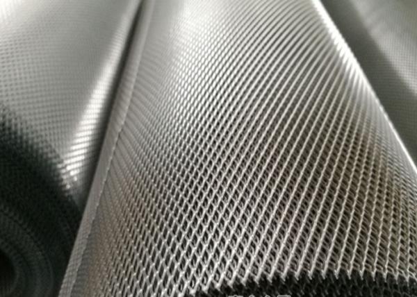 15 × 25mm Rhombic Punching Steel Plate Tensile Expanded Mesh