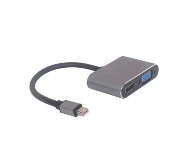 High Quality HDMI + VGA To Mini DP Displayport Adapter HDMI Video Cable 1080 P Male Female Converter for PC Laptop HDTV