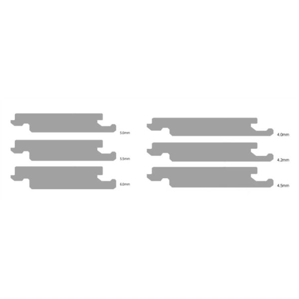 зерно GKBM DG-W50010B древесины Yin Burlywood камня 0.3mm пластиковое справляясь водостойкое нержавеющее сольное