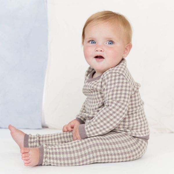 2023 2024 Autumn Winter Baby sweaters clothes Jacquard knitted design customized kids sweater set