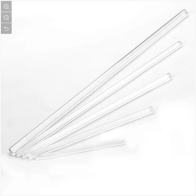 Two Ends Round Laboratory Clear Glassware Glass Stirring Rod Price