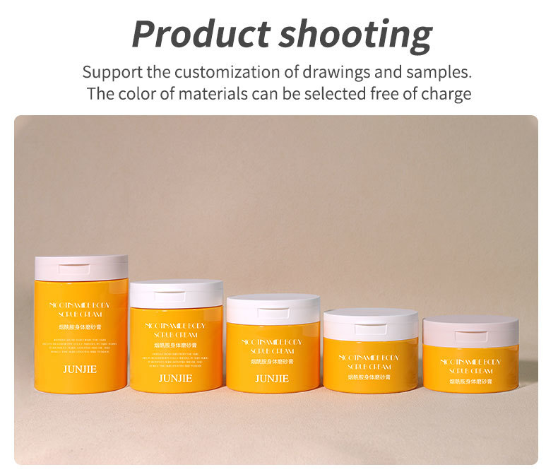 Manufacturer 250g-700g Plastic Cream Jars for Skin Care Cosmetics Shampoo Face Cream and Body Scrub Containers