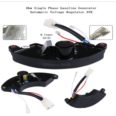 Plastic Shell Generator Voltage Regulators Stabilizer 5kw-8.5kw Repair Parts