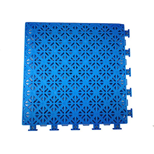 Multifield PP Interlocking Sports Flooring Recyclable No Bulging Or Cracking