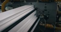 Machine d'extrusion de profilés de fenêtres en plastique PVC personnalisée pour l'industrie de la construction