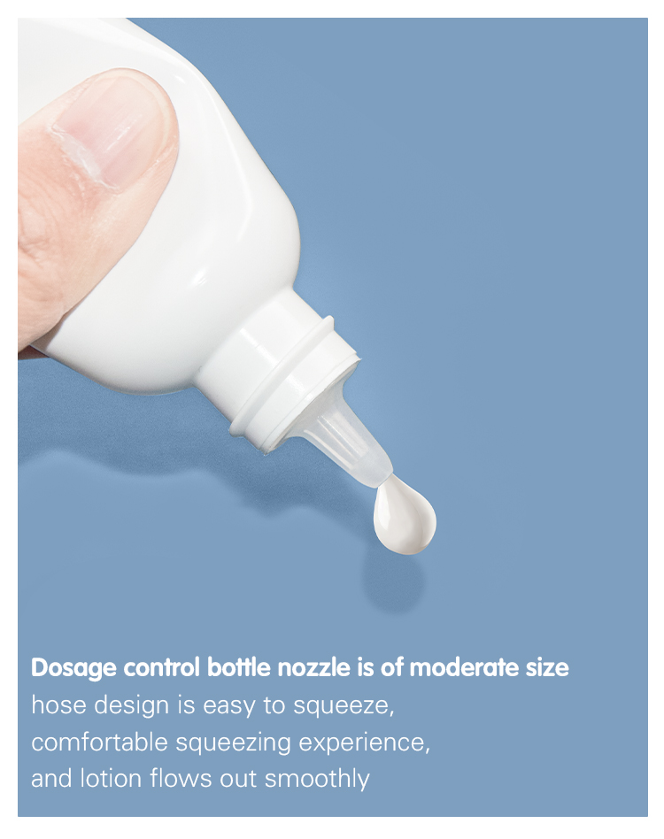 30 ml de frasco com rosca PE Boca Dupla Camada Protetor Solar Frasco de Cuidados da Pele Embalagem UKL34