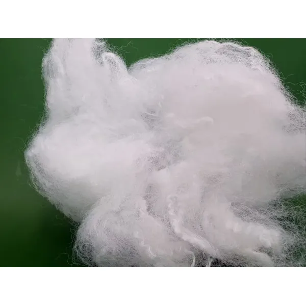 Virgin Solid Raw White Polyester Staple Fiber 15D*64mm for Hard Mattress