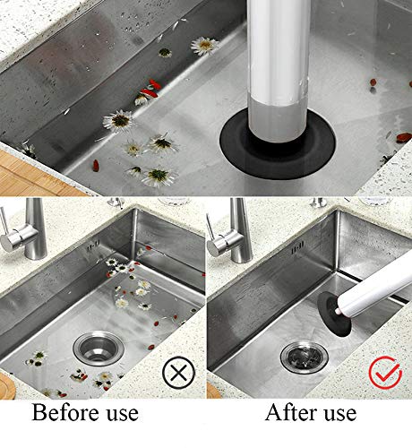 ABS rubber Drain Blaster Gun for High Pressure Toilet Plunger and Sink Pipe Dredging