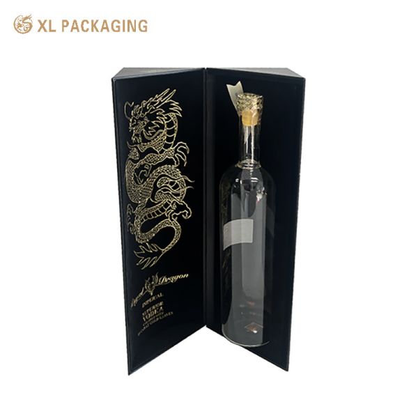 Magnet Gold Foil Wine Box