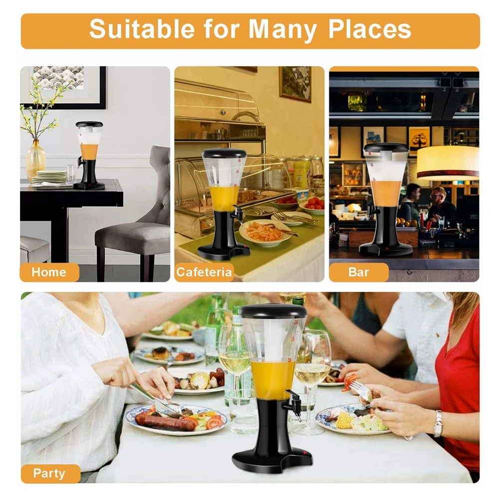 Диспансер для пива 3L Кафе-бар оборудование Диспансер для бутылок с алкоголем