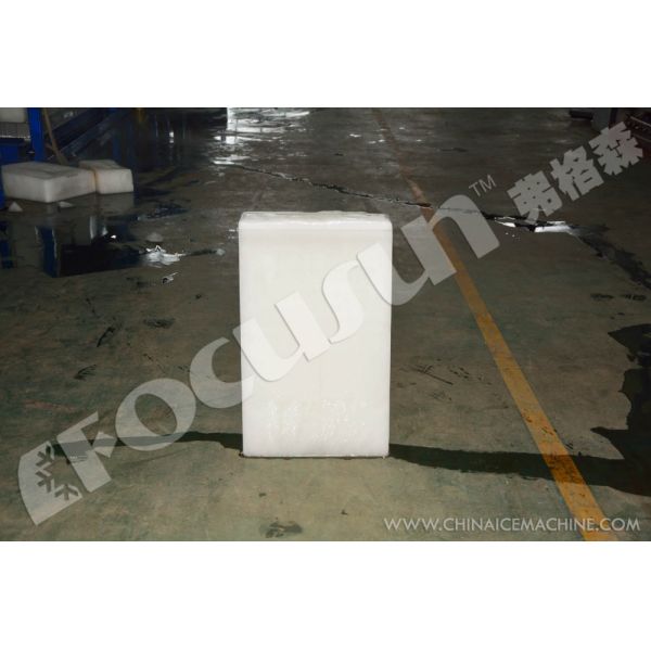 Milky White 27 Tons Direct Refrigeration Block Ice Maker with Video Outgoing-Inspection