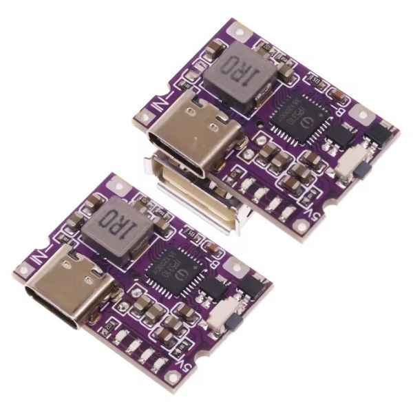 IP5310 Step-Up Power Module Type-C USB Boost Converter 5V 4.2V 3A Lithium Battery Charging Board with LED Indicator