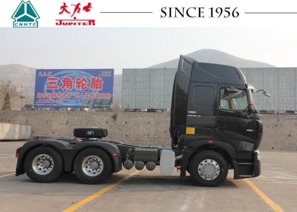 A7 6X4 10 Wheeler HOWO Caminhão Trator Sistemas de Suspensão Perfeitos Grande Capacidade de Carga