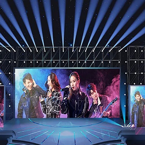 Indoor Outdoor Rental Led Display Led Backdrop Hire With 1000 Nits Brightness
