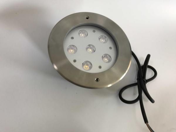O RGB 3 a lâmpada subterrânea Φ160mm RoHS do diodo emissor de luz de In1 120V/240V 18W 21W 27W aprovou