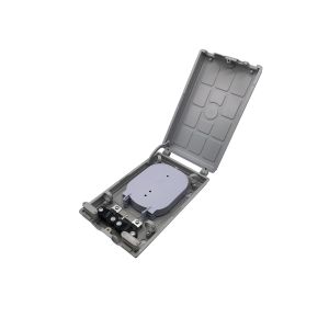 Indoor IP54 12 Ports Outlet Plastic Fiber Optic Termination Box Fusion Splice MiniI Closure