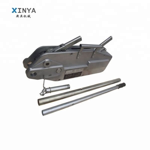 0.8 Ton Mini Hand Winch with Steel Wire Rope and 20m Lifting Height for Construction Hoist