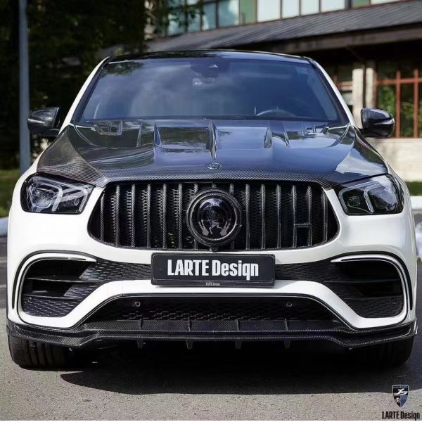 Nouveau produit Capot en fibre de carbone pour Mercedes GLE Coupé GLE Couvercle moteur en fibre de carbone Couvercle porte moteur