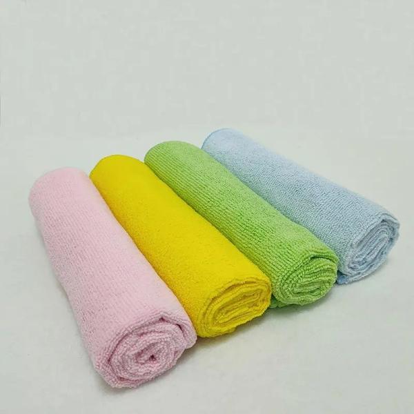 KILINE Super Absorbent Microfiber Cleaning Towel Soft Sports Pattern Car Wash Cloth for Auto Detailing and Car Drying