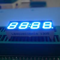 Affichage d'horloge à LED de différentes couleurs avec couleur émettrice de blanc ultra-éclatant et matériau d'armoire en aluminium