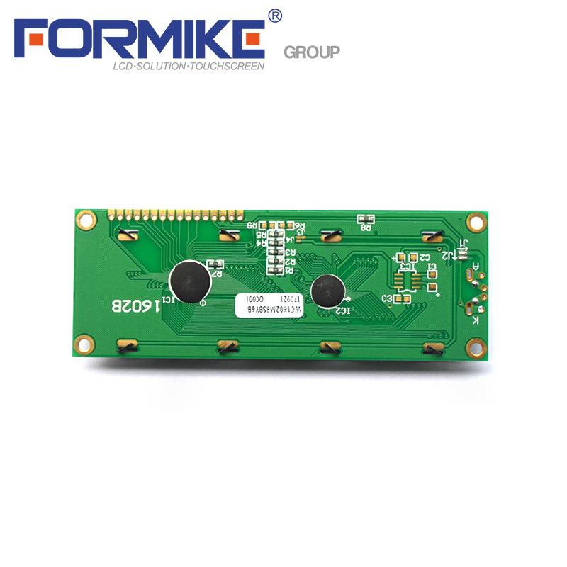 STN Y-N Yellow Green I2C 16x2 LCD Display Module 1602 Alphanumeric Character