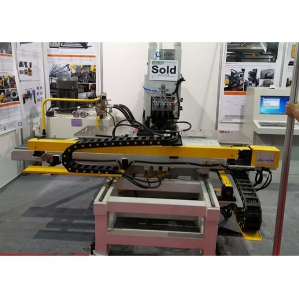 CNC Connecting Plates Punching Machine Bridge Angle Steel Industries Use
