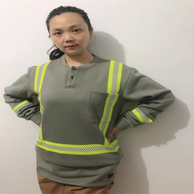 Fogo - olá! camisas resistentes da visibilidade T de Vis Workwear NFPA2112 olá! para a soldadura