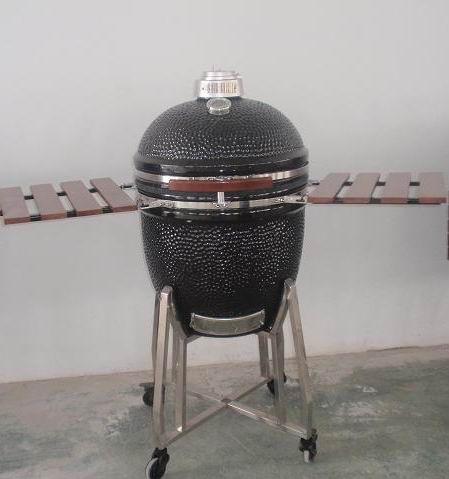 21" Kamado Grills Ceramic BBQ Kamado (Charcoal BBQ)-JX21002-B