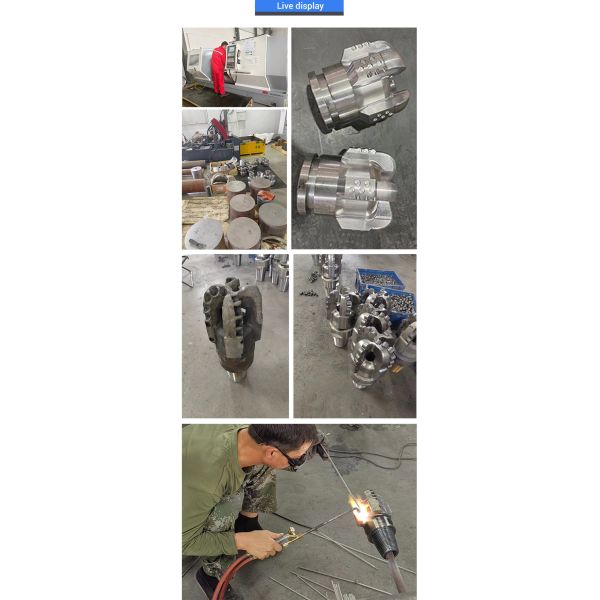 5 Wings Petroleum Drilling Equipment PDC Drilling Bit for Geological Mining Exploration