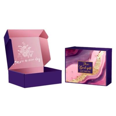 Cardboard Paper Packaging Box Package Drop Box For Cosmetics And Electronics