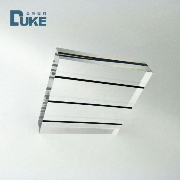 Прозрачный 8 мм гибкий звукоизоляционный акриловый лист усиленная акустика