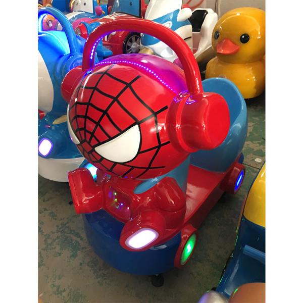 Spider Man Supermarket Children'S Coin Operated Rides / Kids Ride On Cars